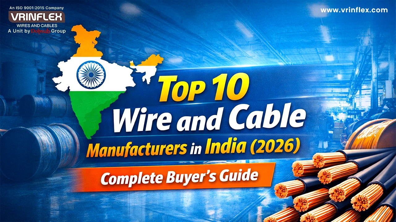 Top wire and cable manufacturers in India